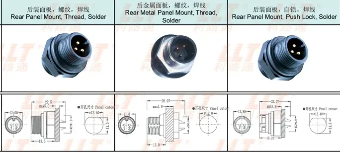 Male Panel Mount 2